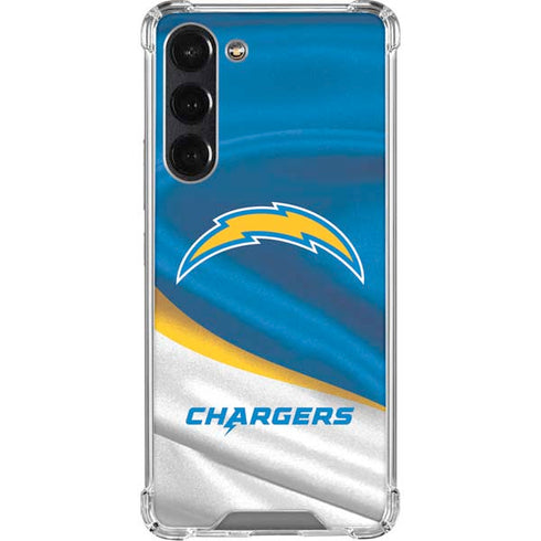 NFL Los Angeles Chargers Galaxy S24 FE Clear Case